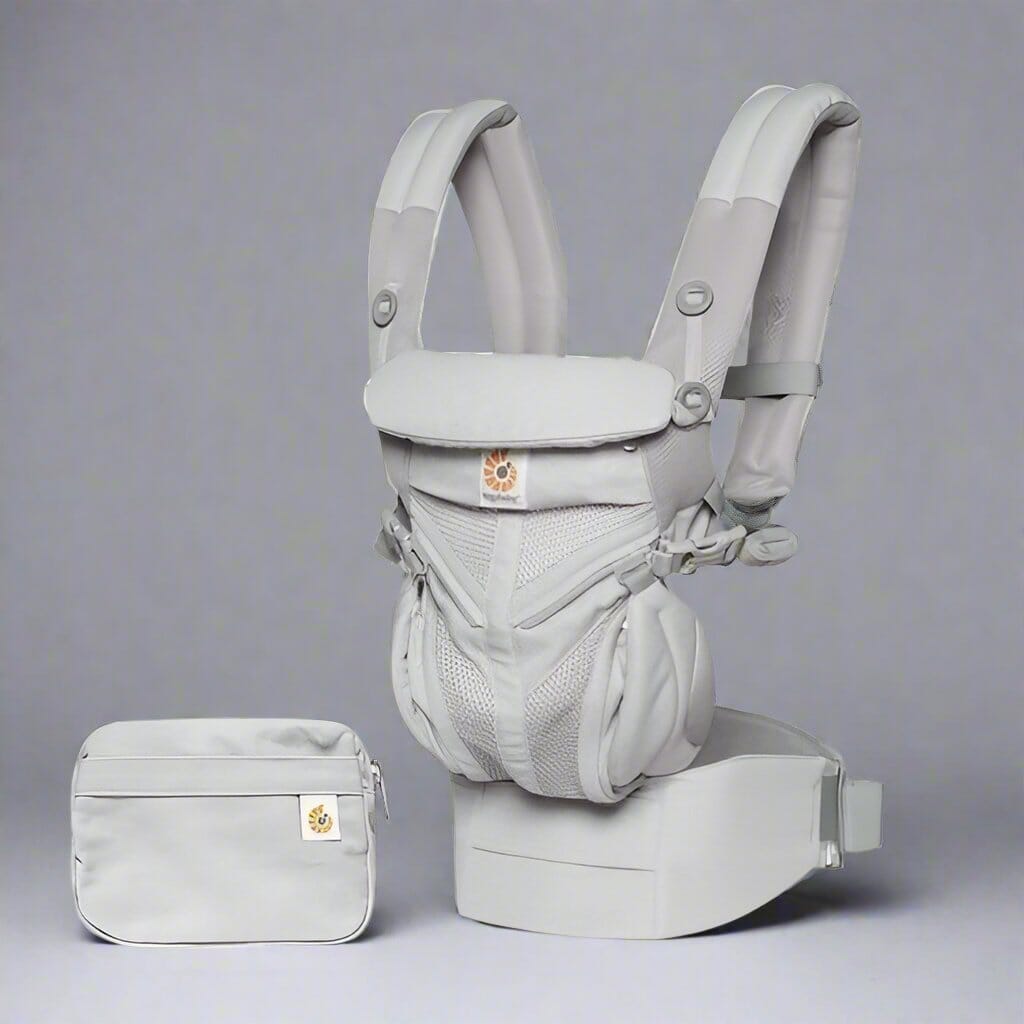 Porte Bébé - BreathBabyBag™ - Gris - Kidyma