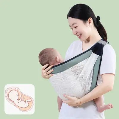 Porte Bébé - BabyCarrier™ - Vert avocat - Kidyma