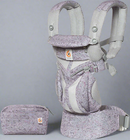 Porte Bébé - BreathBabyBag™ - Mauve Lavande - Kidyma